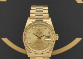 Rolex Day-Date 36 18238 (1997) - Gold dial 36 mm Yellow Gold case