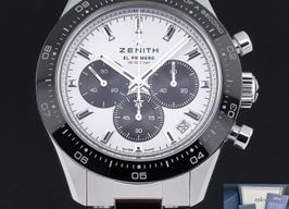 Zenith Chronomaster Sport 03.3102.3600/02.M3100 (2021) - Wit wijzerplaat 41mm Staal