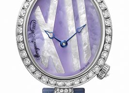 Breguet Reine de Naples 9818BB/5V/922/DD0D (2025) - Pearl dial 33 mm White Gold case