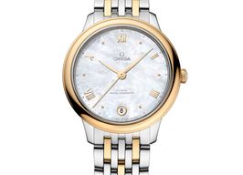 Omega De Ville 434.20.34.20.05.002 (2025) - White dial 34 mm Gold/Steel case