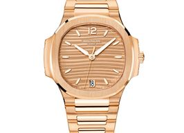 Patek Philippe Nautilus 7118/1R-010 (2025) - Brown dial 35 mm Rose Gold case
