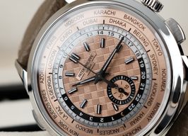 Patek Philippe World Time Chronograph 5935A-001 (2025) - Pink dial 41 mm Steel case