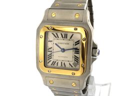 Cartier Santos Galbée W20099C4 (2011) - 32mm Goud/Staal