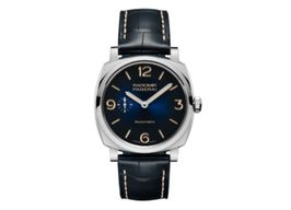 Panerai Radiomir 1940 3 Days PAM00933 (2019) - Blauw wijzerplaat 42mm Staal