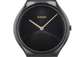 Rado True Thinline R27113152 (2024) - Black dial 40 mm Ceramic case