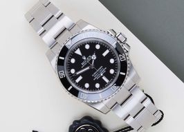 Rolex Submariner No Date 114060 (2016) - Black dial 40 mm Steel case
