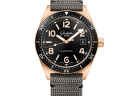 Glashütte Original SeaQ 1-39-11-17-91-34 (2024) - Zwart wijzerplaat 40mm Roodgoud