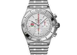 Breitling Chronomat 42 AB0134A71A1A1 (2026) - Zilver wijzerplaat 42mm Staal