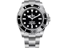 Rolex Submariner No Date 124060 (2024) - Zwart wijzerplaat 40mm Staal