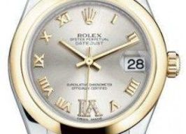 Rolex Datejust 31 178243 (2013) - Silver dial 31 mm Gold/Steel case