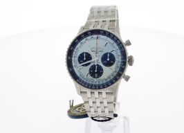 Breitling Navitimer 1 B01 Chronograph AB0138241C1A1 (2024) - Blauw wijzerplaat 43mm Staal