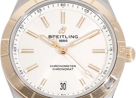 Breitling Chronomat 36 U10380101A2U1 (Onbekend (willekeurig serienummer)) - Parelmoer wijzerplaat 36mm Roségoud
