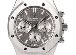 Audemars Piguet Royal Oak Chronograph 26315ST.OO.1256ST.02 (2020) - Grey dial 38 mm Steel case