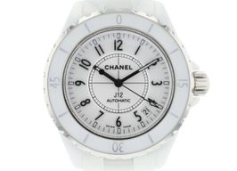 Chanel J12 H0970 (2003) - White dial 38 mm Ceramic case