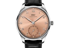 IWC Portuguese Automatic IW358313 (2025) - Pink dial 40 mm Steel case