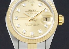 Rolex Lady-Datejust 79173 (1999) - Gold dial 26 mm Gold/Steel case