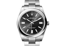 Rolex Oyster Perpetual 41 124300-0002 (2024) - Black dial 41 mm Steel case