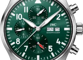 IWC Pilot Chronograph IW378006 (2026) - Green dial 43 mm Steel case