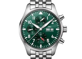 IWC Pilot Chronograph IW378006 (2025) - Green dial 43 mm Steel case