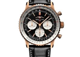Breitling Navitimer 1 B01 Chronograph RB0138211B1P1 (2025) - Black dial 43 mm Red Gold case