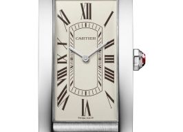Cartier Tank Américaine WGTA0296 (2026) - Red dial 44 mm Platinum case