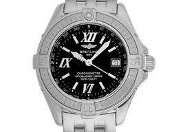 Breitling Cockpit Lady A71365 (2005) - Black dial 31 mm Steel case