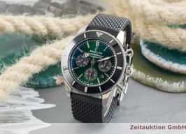 Breitling Superocean Heritage II Chronograph AB01621A1L1S1 (2020) - Green dial 44 mm Steel case