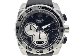 Parmigiani Fleurier Pershing PFC528-0010300-X01402 (2013) - Black dial 43 mm Steel case