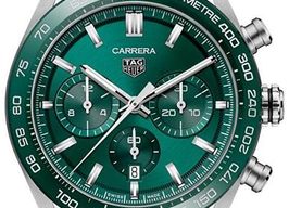 TAG Heuer Carrera CBN2A1N.FT6238 (2025) - Green dial 44 mm Steel case