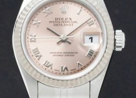 Rolex Lady-Datejust 79174 (2004) - Roze wijzerplaat 26mm Staal