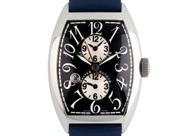 Franck Muller Master Banker 9880 MB SC DT (Unknown (random serial)) - Black dial 44 mm Steel case