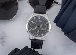 Glashütte Original Senator Observer 100-14-02-02-04 (2014) - Grey dial 44 mm Steel case