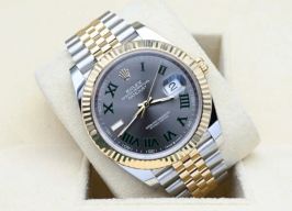 Rolex Datejust 41 126333 (2025) - Grijs wijzerplaat 41mm Goud/Staal