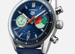 TAG Heuer Carrera CBS2213.FN6002 (2024) - Blue dial 39 mm Steel case