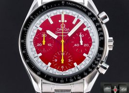 Omega Speedmaster 3510.61 (Unknown (random serial)) - Red dial 39 mm Steel case