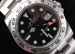 Rolex Explorer II 216570 (2018) - Black dial 42 mm Steel case