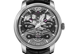 Girard-Perregaux Bridges 84000-21-001-BB6A (2024) - Transparent dial 46 mm Titanium case