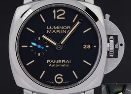 Panerai Luminor Marina 1950 3 Days Automatic PAM00722 (2017) - Zwart wijzerplaat 42mm Staal