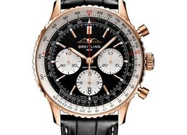 Breitling Navitimer 1 B01 Chronograph RB0138211B1P1 (2026) - Black dial 43 mm Red Gold case