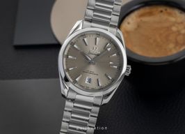 Omega Seamaster Aqua Terra 220.10.38.20.09.001 (Onbekend (willekeurig serienummer)) - Beige wijzerplaat 39mm Staal