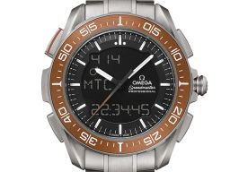 Omega Speedmaster Skywalker X-33 318.90.45.79.01.003 (2025) - Zwart wijzerplaat 45mm Titanium