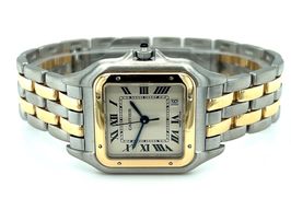 Cartier Panthère 83949 (Unknown (random serial)) - White dial 27 mm Gold/Steel case
