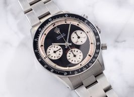Rolex Daytona 6241 (1968) - Zwart wijzerplaat 37mm Staal