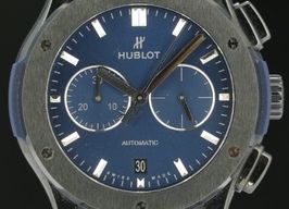 Hublot Classic Fusion Chronograph 541.CM.7170.LR (2022) - Blauw wijzerplaat 42mm Keramiek