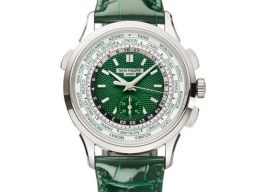 Patek Philippe World Time Chronograph 5930P-001 (2024) - Green dial 40 mm Platinum case