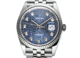 Rolex Datejust 36 116234 (2018) - Blue dial 36 mm Steel case
