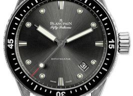 Blancpain Fifty Fathoms Bathyscaphe 5000-1110-K52A (2025) - Grey dial 44 mm Steel case
