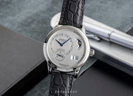 Glashütte Original PanoMaticLunar 1-90-02-02-02-04 (2005) - Zilver wijzerplaat 40mm Staal
