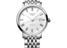 Longines Elegant L4.310.4.18.6 (2026) - Wit wijzerplaat 29mm Staal