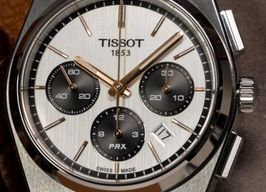 Tissot PRX T137.427.11.011.00 (Onbekend (willekeurig serienummer)) - Zilver wijzerplaat 42mm Staal